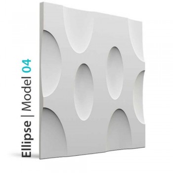 Panel Gipsowy 3D Model 04 ELLIPSE